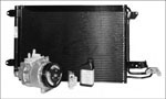 FC2469 Compressor, air conditioning 1K0820411E 1K0820411G AUDI A 2003-